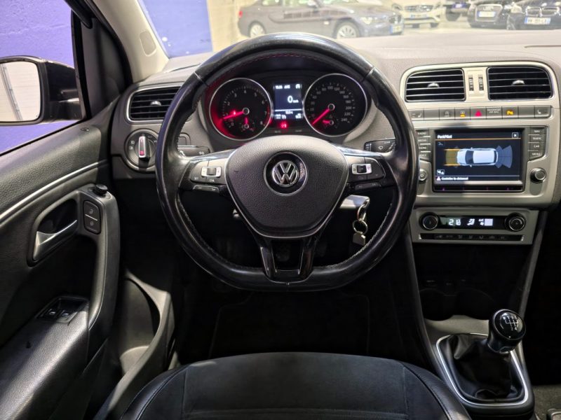 VOLKSWAGEN POLO 1.2 TSI 90ch Carat DISTRI OK - TO CARPLAY CAMERA 