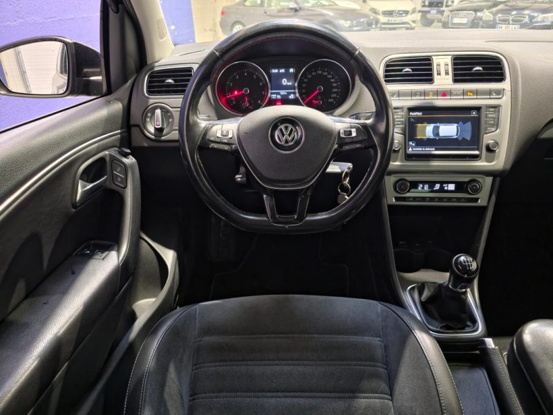 VOLKSWAGEN POLO 1.2 TSI 90ch Carat DISTRI OK - TO CARPLAY CAMERA 