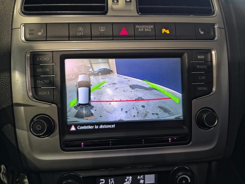 VOLKSWAGEN POLO 1.2 TSI 90ch Carat DISTRI OK - TO CARPLAY CAMERA 