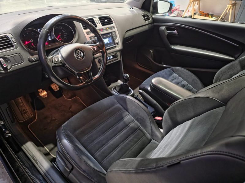 VOLKSWAGEN POLO 1.2 TSI 90ch Carat DISTRI OK - TO CARPLAY CAMERA 