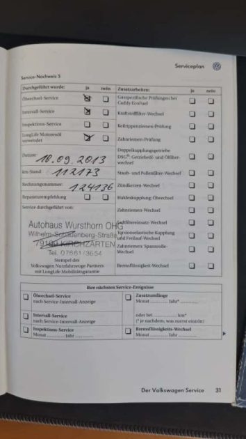 VOLKSWAGEN CADDY 2008