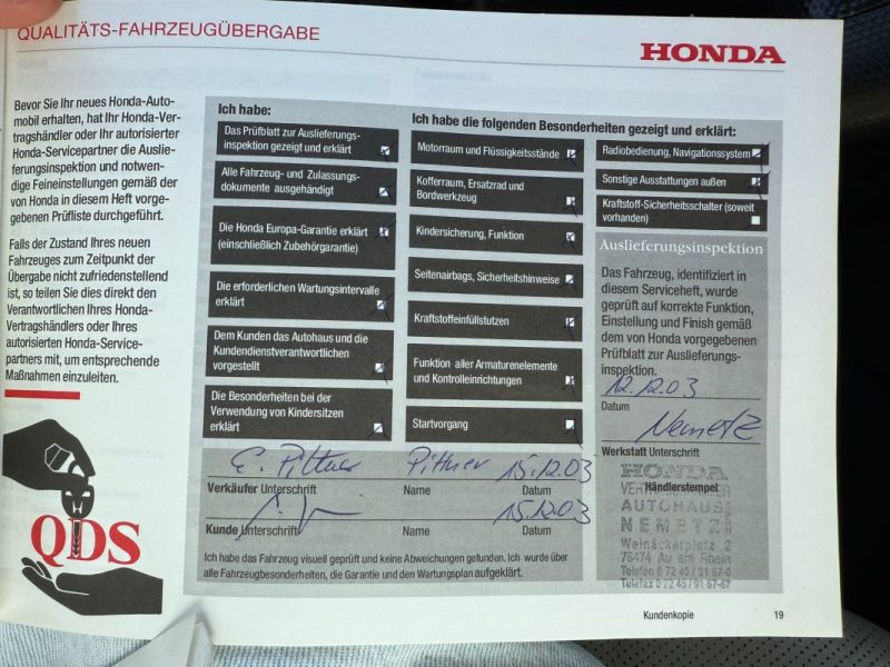 HONDA CR-V II 2.0l VTEC ES 150CV BVM 2003