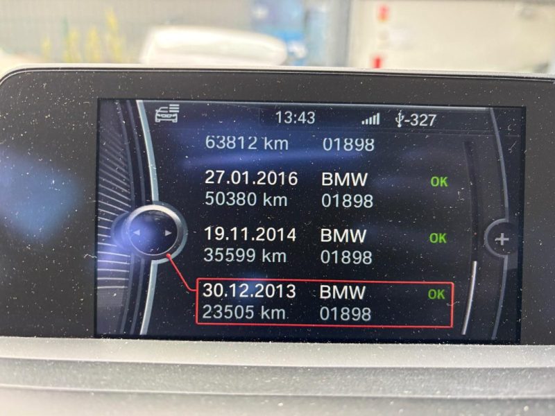 BMW SERIE 1 F20 118d 143cv - Suivi d'entretien complet