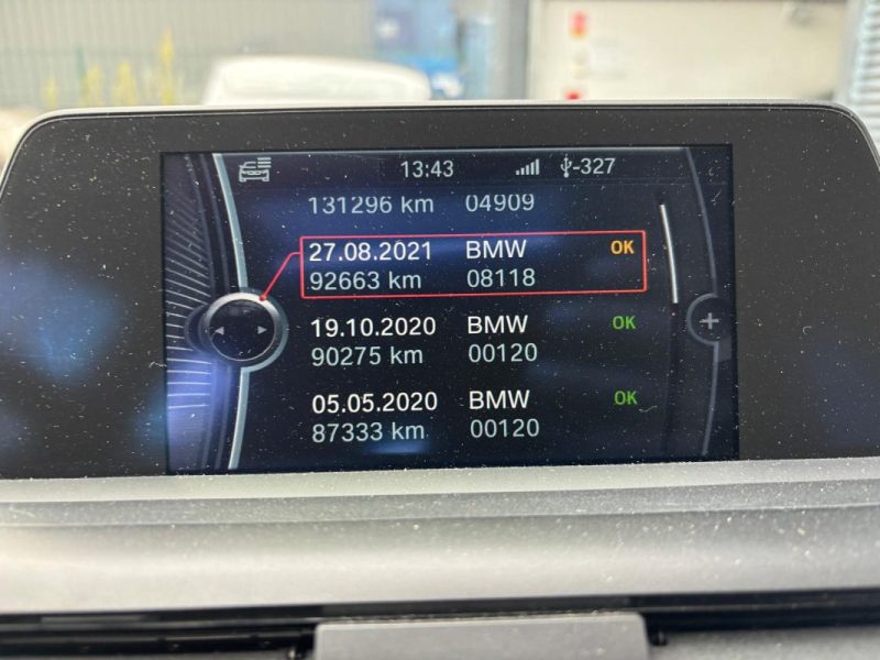 BMW SERIE 1 F20 118d 143cv - Suivi d'entretien complet