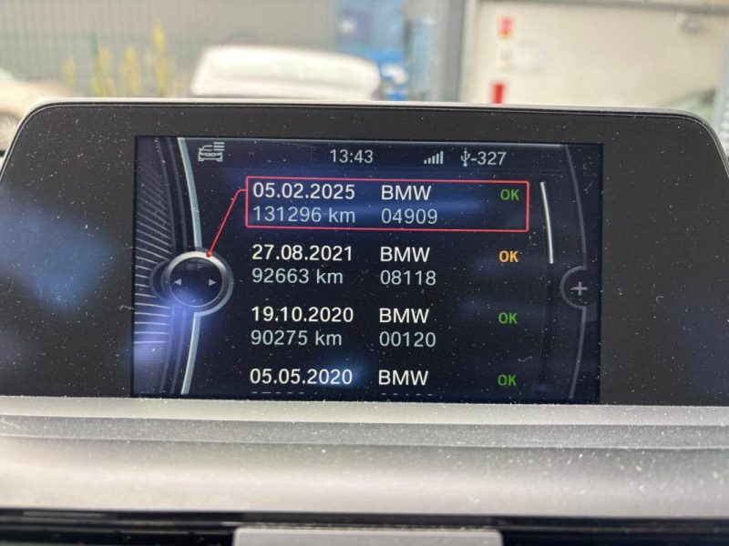 BMW SERIE 1 F20 118d 143cv - Suivi d'entretien complet