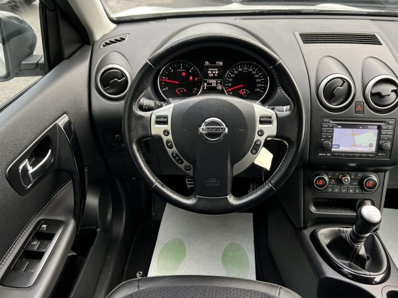 NISSAN QASHQAI PHASE 2 1.6 DCI 130 Cv 1ERE MAIN / CAMERA 360 TOIT PANORAMIQUE GPS - GARANTIE 1 AN