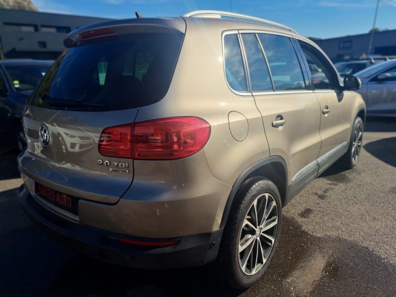 VOLKSWAGEN TIGUAN 2.0 TDI 140ch carat 4MOTION 2012
