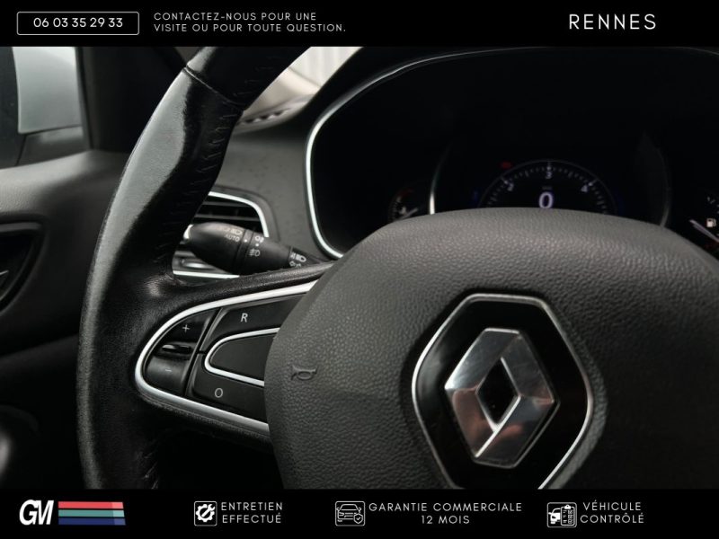 RENAULT MEGANE 1.5 dCi 115ch / Carplay / régulateur de vitesse / Radar AV AR / TVA Récupérable