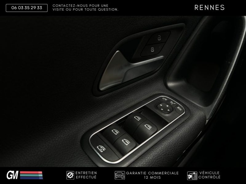 MERCEDES CLASSE A200d 150ch 8G-DCT / TVA RÉCUPÉRABLE / GARANTIE 12 MOIS / CAMÉRA DE RECUL