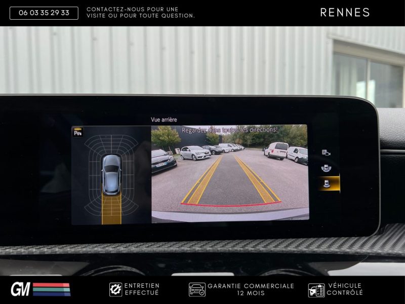 MERCEDES CLASSE A200d 150ch 8G-DCT / TVA RÉCUPÉRABLE / GARANTIE 12 MOIS / CAMÉRA DE RECUL