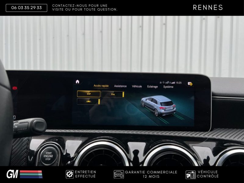 MERCEDES CLASSE A200d 150ch 8G-DCT / TVA RÉCUPÉRABLE / GARANTIE 12 MOIS / CAMÉRA DE RECUL