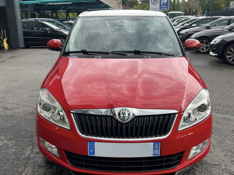 SKODA FABIA II PHASE 2 1.6 TDI 75 Cv 1ERE MAIN / 5 PORTES CLIM REGULATEUR CRIT AIR 2 - GARANTIE 1 AN