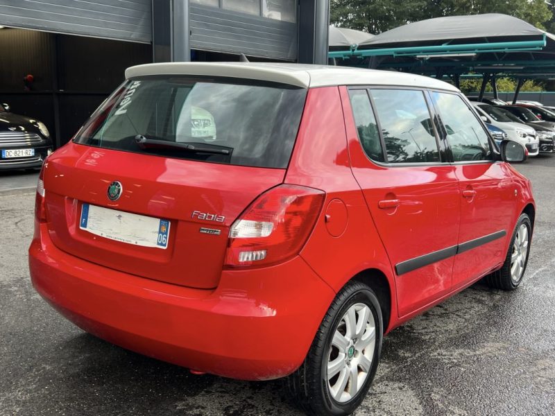 SKODA FABIA II PHASE 2 1.6 TDI 75 Cv 1ERE MAIN / 5 PORTES CLIM REGULATEUR CRIT AIR 2 - GARANTIE 1 AN