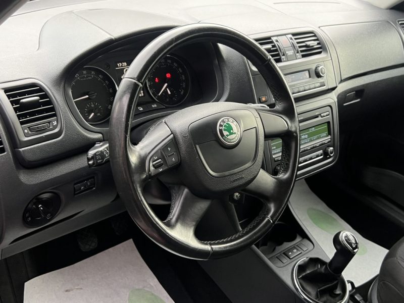 SKODA FABIA II PHASE 2 1.6 TDI 75 Cv 1ERE MAIN / 5 PORTES CLIM REGULATEUR CRIT AIR 2 - GARANTIE 1 AN