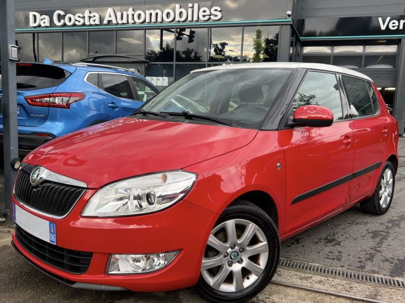 SKODA FABIA II PHASE 2 1.6 TDI 75 Cv 1ERE MAIN / 5 PORTES CLIM REGULATEUR CRIT AIR 2 - GARANTIE 1 AN