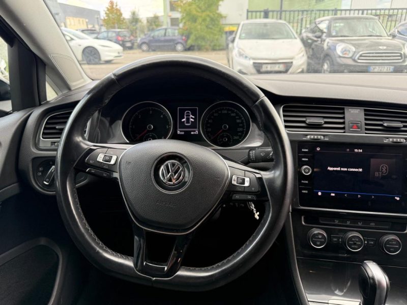 VOLKSWAGEN GOLF VII 1.6 TDI 115CH CARAT  DSG