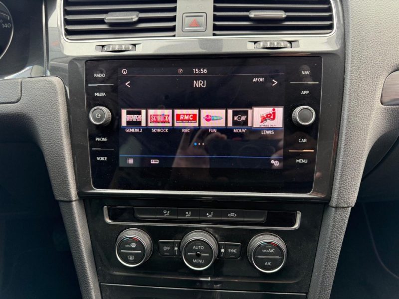 VOLKSWAGEN GOLF VII 1.6 TDI 115CH CARAT  DSG