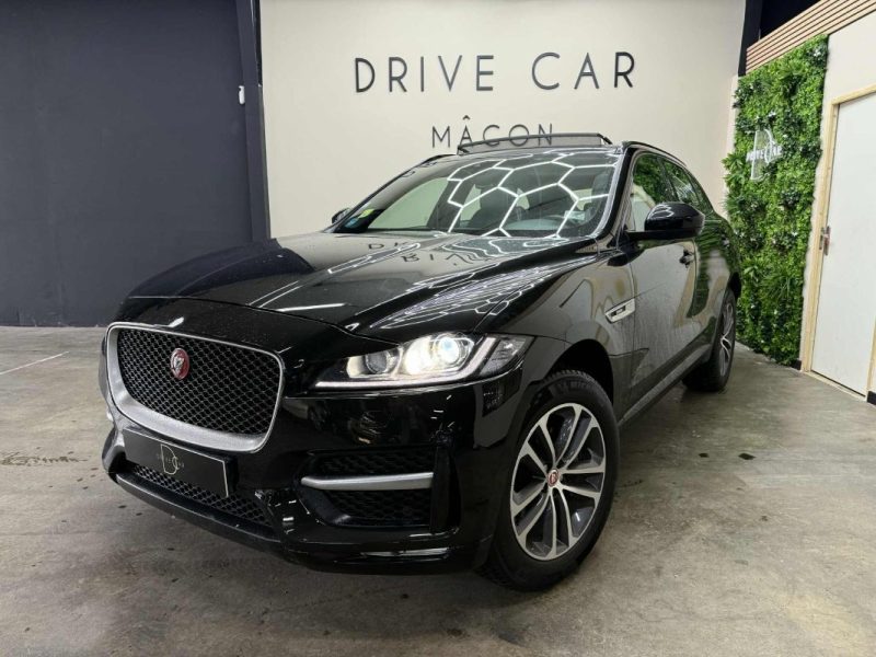 JAGUAR F-PACE 2.0D 180ch R-SPORT 4x4 BVA8 TOIT OUVRANT  2017