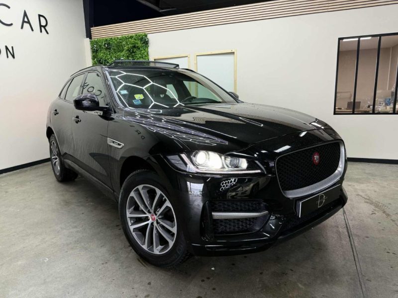JAGUAR F-PACE 2.0D 180ch R-SPORT 4x4 BVA8 TOIT OUVRANT  2017