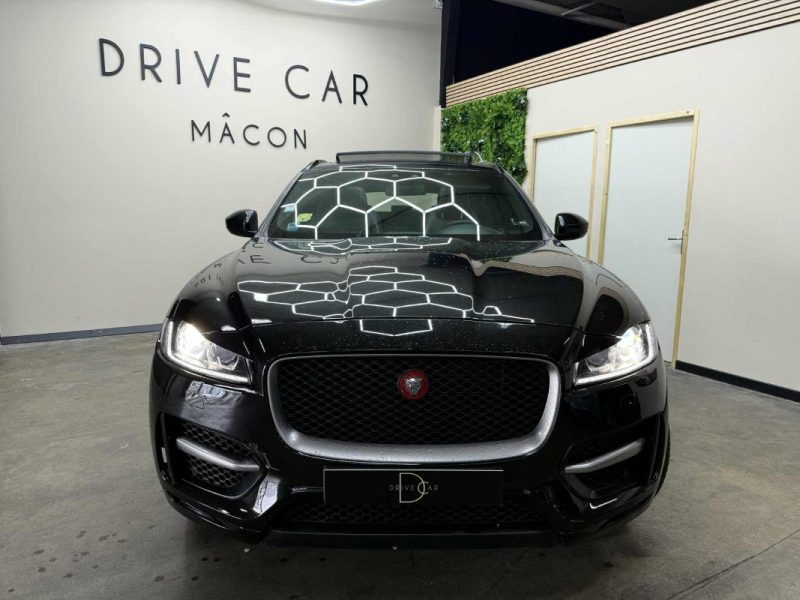 JAGUAR F-PACE 2.0D 180ch R-SPORT 4x4 BVA8 TOIT OUVRANT  2017