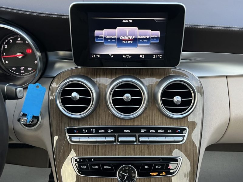 MERCEDES CLASSE C 4 IV 180 BERLINE 1.6 i CGI 156 Cv BVA7 / 36 900 Kms CRIT AIR 1 - GARANRTIE 1 AN