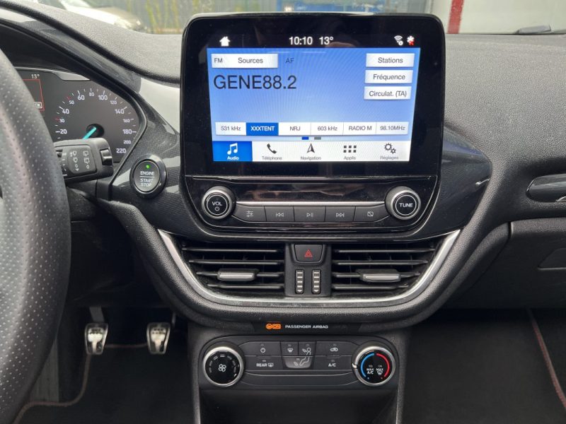FORD FIESTA 1.0 EcoBoost 125ch ST LINE - TOIT OUVRANT / APPLE CARPLAY  2018