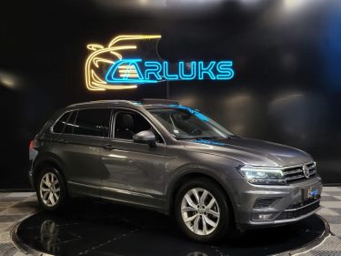 VOLKSWAGEN TIGUAN TSI 150 CARAT DSG / REPROG ETHANOL / TOIT OUVRANT / CARPLAY / SUIVI COMPLET