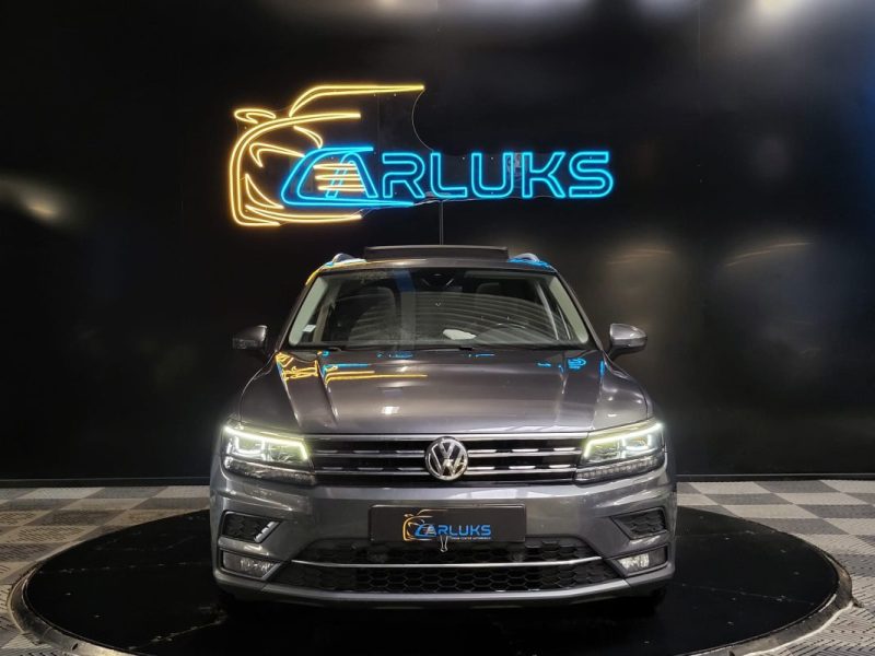 VOLKSWAGEN TIGUAN TSI 150 CARAT DSG / REPROG ETHANOL / TOIT OUVRANT / CARPLAY / SUIVI COMPLET