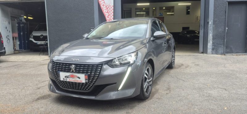 Peugeot 208 II 75 ch ALLURE, Gris anthracite, *Idéale jeune conducteur*, *Garantie 12 mois EUROPE*
