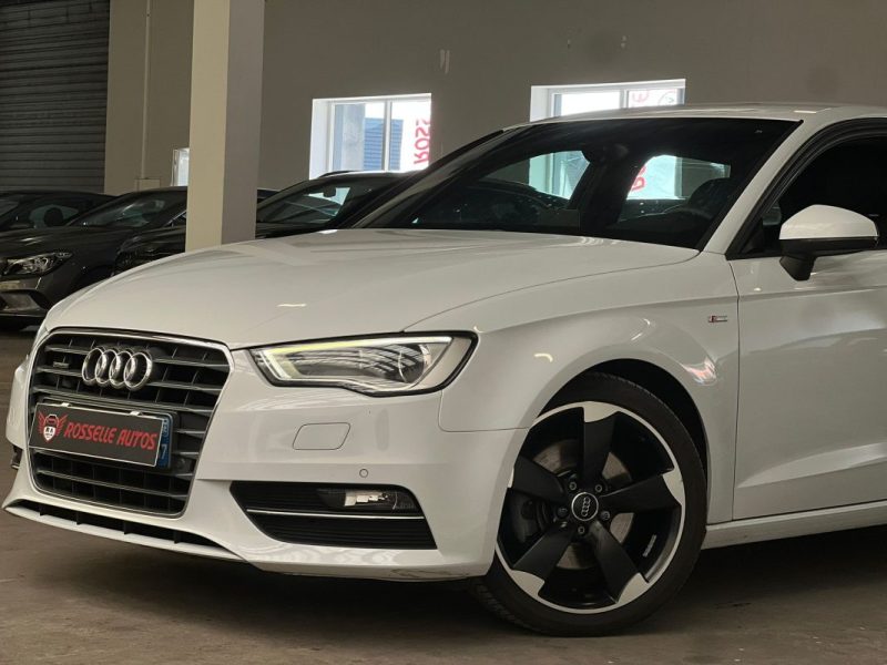AUDI A3 2.0 TDI 184CH SPORTBACK S-LINE QUATTRO 