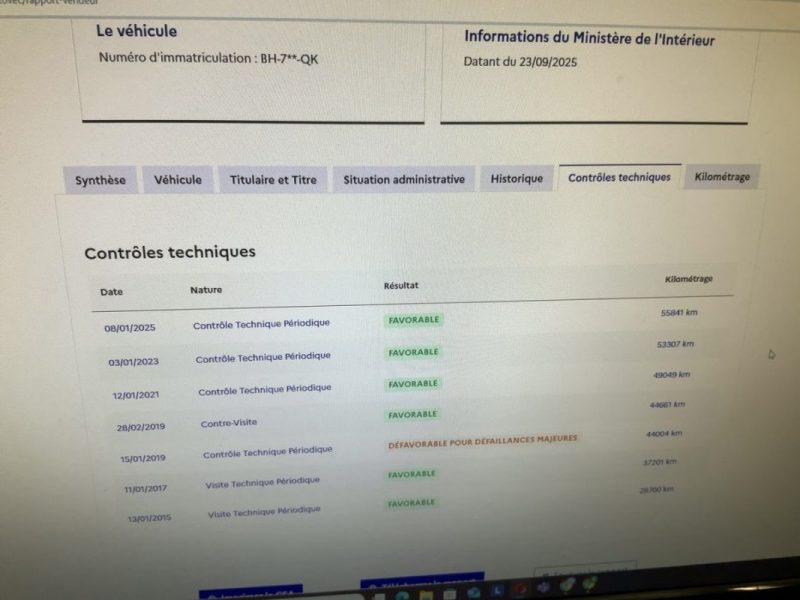 PEUGEOT 407 NAVTEQ 1.6 HDI 110 Cv 1ERE MAIN / 56 200 Kms ECRAN GPS - GARANTIE 1 AN