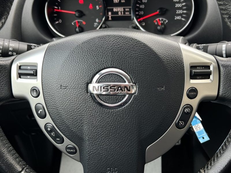 NISSAN QASHQAI PHASE 2 1.6 DCI 130 Cv 1ERE MAIN / CAMERA 360 TOIT PANORAMIQUE GPS - GARANTIE 1 AN