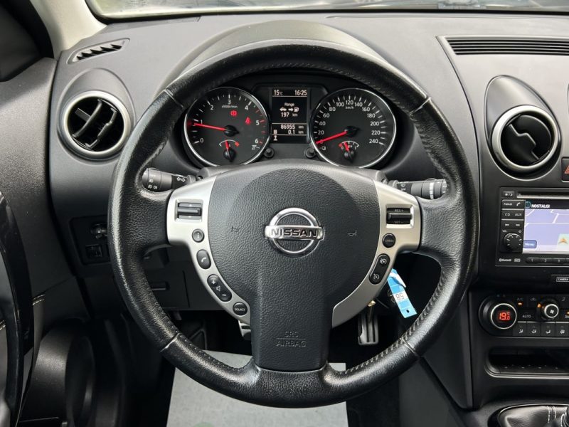 NISSAN QASHQAI PHASE 2 1.6 DCI 130 Cv 1ERE MAIN / CAMERA 360 TOIT PANORAMIQUE GPS - GARANTIE 1 AN