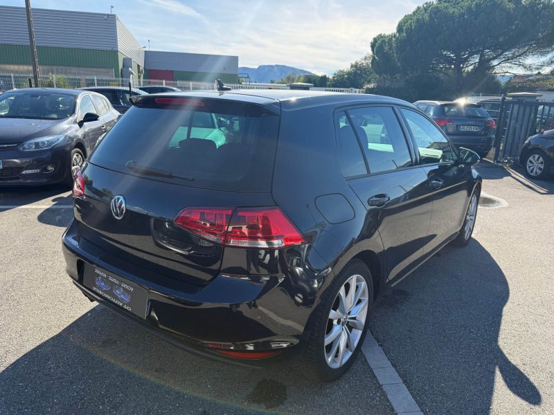 VOLKSWAGEN GOLF 2.0 TDI 150ch BlueMotion Technology FAP Carat DSG6 5p 2015