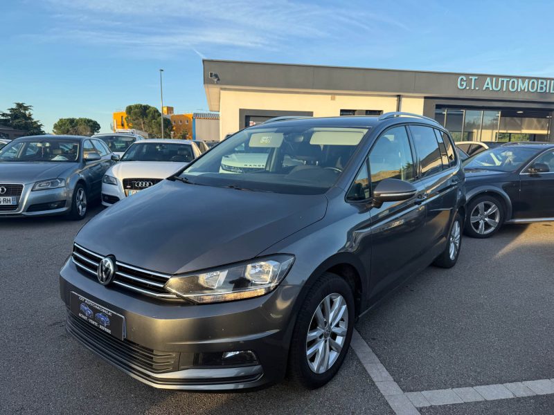 VOLKSWAGEN TOURAN 1.6 TDI 115ch BlueMotion Technology FAP Trendline DSG7 7 places GARANTIE 6 MOIS 