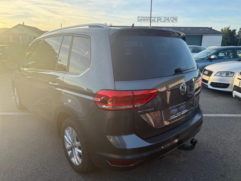 VOLKSWAGEN TOURAN 1.6 TDI 115ch BlueMotion Technology FAP Trendline DSG7 7 places GARANTIE 6 MOIS 