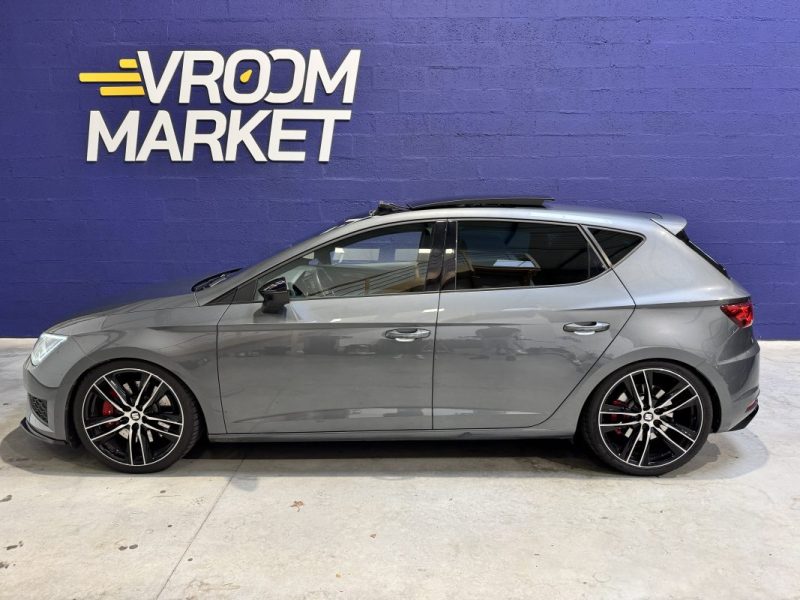 SEAT LEON CUPRA 2.0 TSI 290ch DSG 6 PACK PERF - SUIVI COMPLET/CARPLAY 