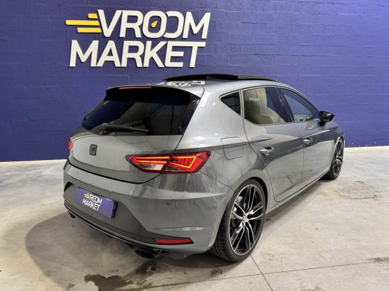 SEAT LEON CUPRA 2.0 TSI 290ch DSG 6 PACK PERF - SUIVI COMPLET/CARPLAY 