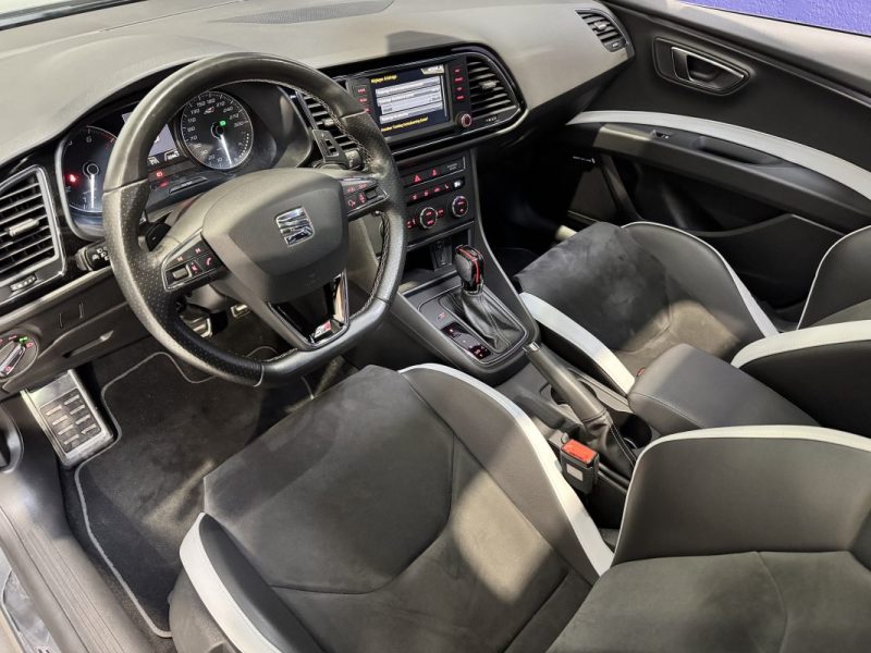 SEAT LEON CUPRA 2.0 TSI 290ch DSG 6 PACK PERF - SUIVI COMPLET/CARPLAY 