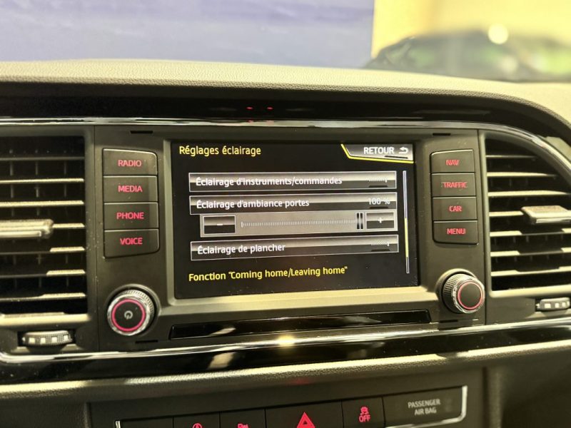 SEAT LEON CUPRA 2.0 TSI 290ch DSG 6 PACK PERF - SUIVI COMPLET/CARPLAY 