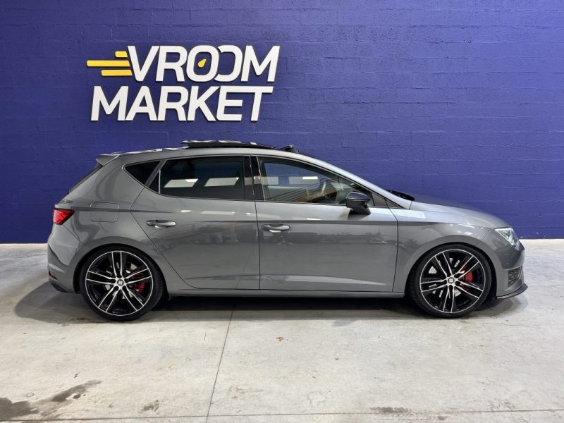 SEAT LEON CUPRA 2.0 TSI 290ch DSG 6 PACK PERF - SUIVI COMPLET/CARPLAY 