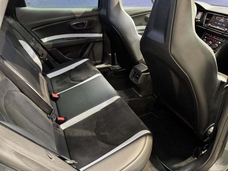 SEAT LEON CUPRA 2.0 TSI 290ch DSG 6 PACK PERF - SUIVI COMPLET/CARPLAY 