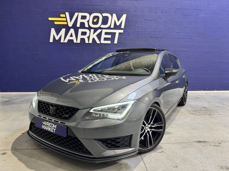 SEAT LEON CUPRA 2.0 TSI 290ch DSG 6 PACK PERF - SUIVI COMPLET/CARPLAY 