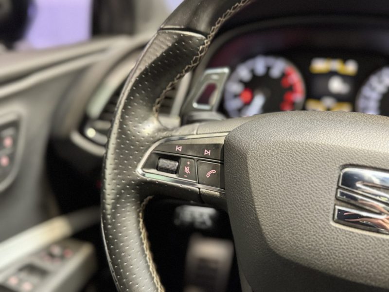 SEAT LEON CUPRA 2.0 TSI 290ch DSG 6 PACK PERF - SUIVI COMPLET/CARPLAY 