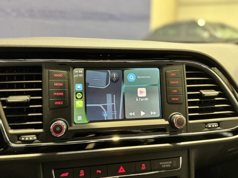 SEAT LEON CUPRA 2.0 TSI 290ch DSG 6 PACK PERF - SUIVI COMPLET/CARPLAY 