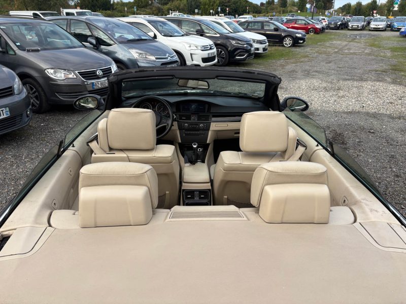 B.M.W. SERIE 3  cabriolet 325I LUXE garantie 12 mois