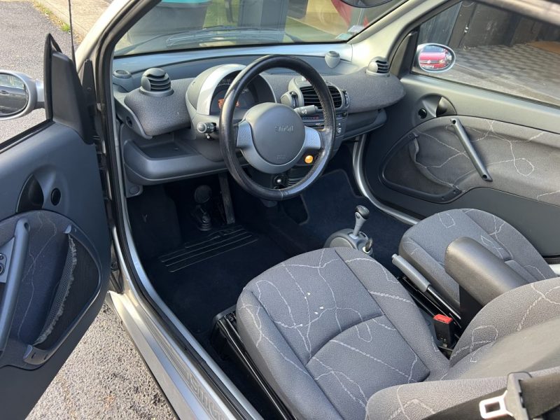 SMART FORTWO II CABRIOLET II 0.7 60 Cv BOITE AUTOMATIQUE / CLIMATISATION 88 300 Kms