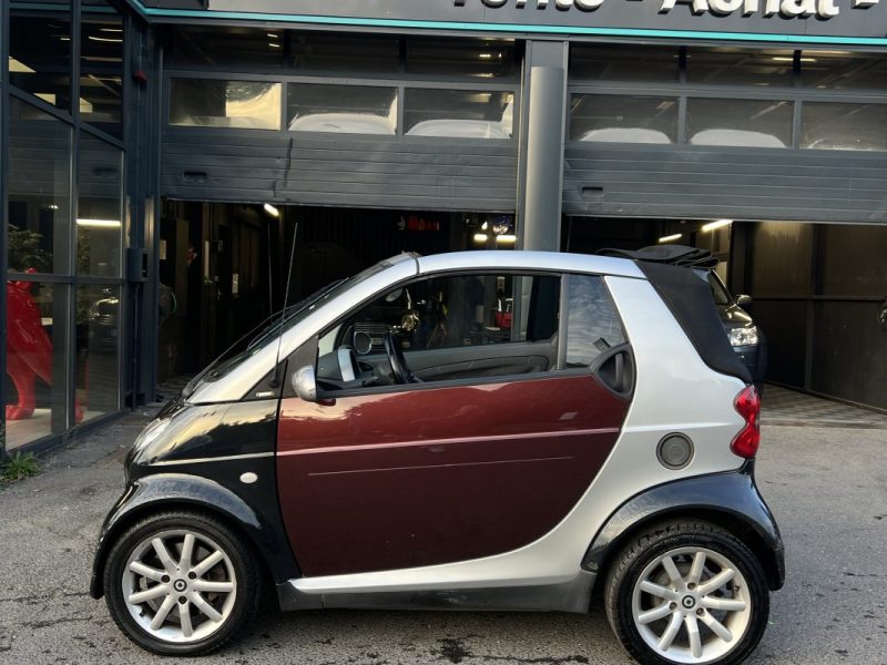 SMART FORTWO II CABRIOLET II 0.7 60 Cv BOITE AUTOMATIQUE / CLIMATISATION 88 300 Kms