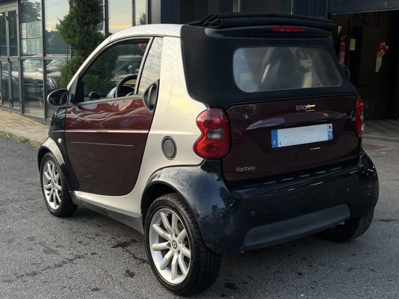 SMART FORTWO II CABRIOLET II 0.7 60 Cv BOITE AUTOMATIQUE / CLIMATISATION 88 300 Kms