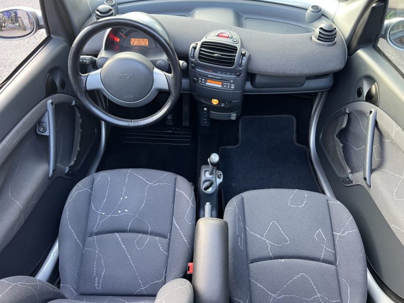 SMART FORTWO II CABRIOLET II 0.7 60 Cv BOITE AUTOMATIQUE / CLIMATISATION 88 300 Kms
